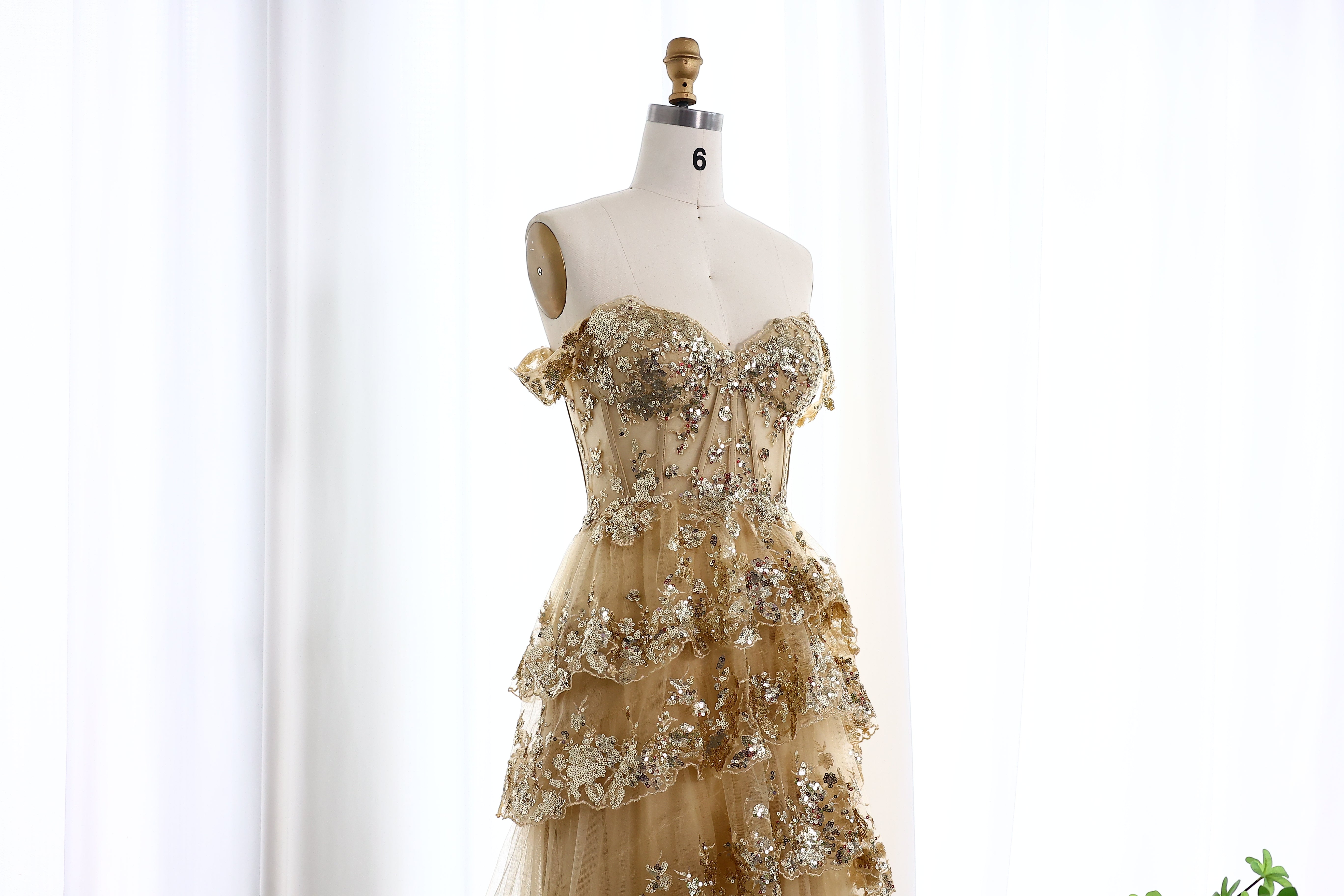 Black Off Shoulder Prom Dresses with Embroidery High Side Slit for Women Graduation Party Gowns