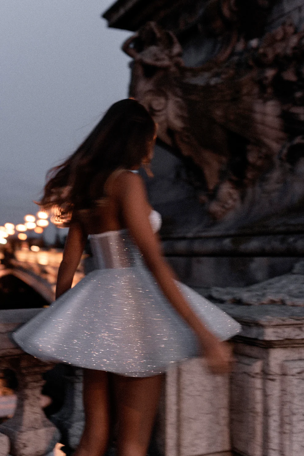 Sparkly Strapless A-Line Wedding Dress with Bow Details SW112 - SHEER FAIRY