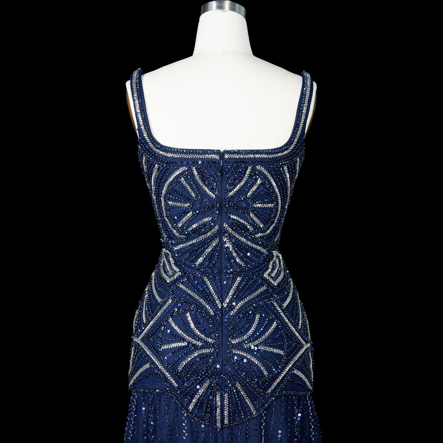 Champagne Luxury Beaded Tulle Floor Length Evening Dress SS552 Sheer Fairy