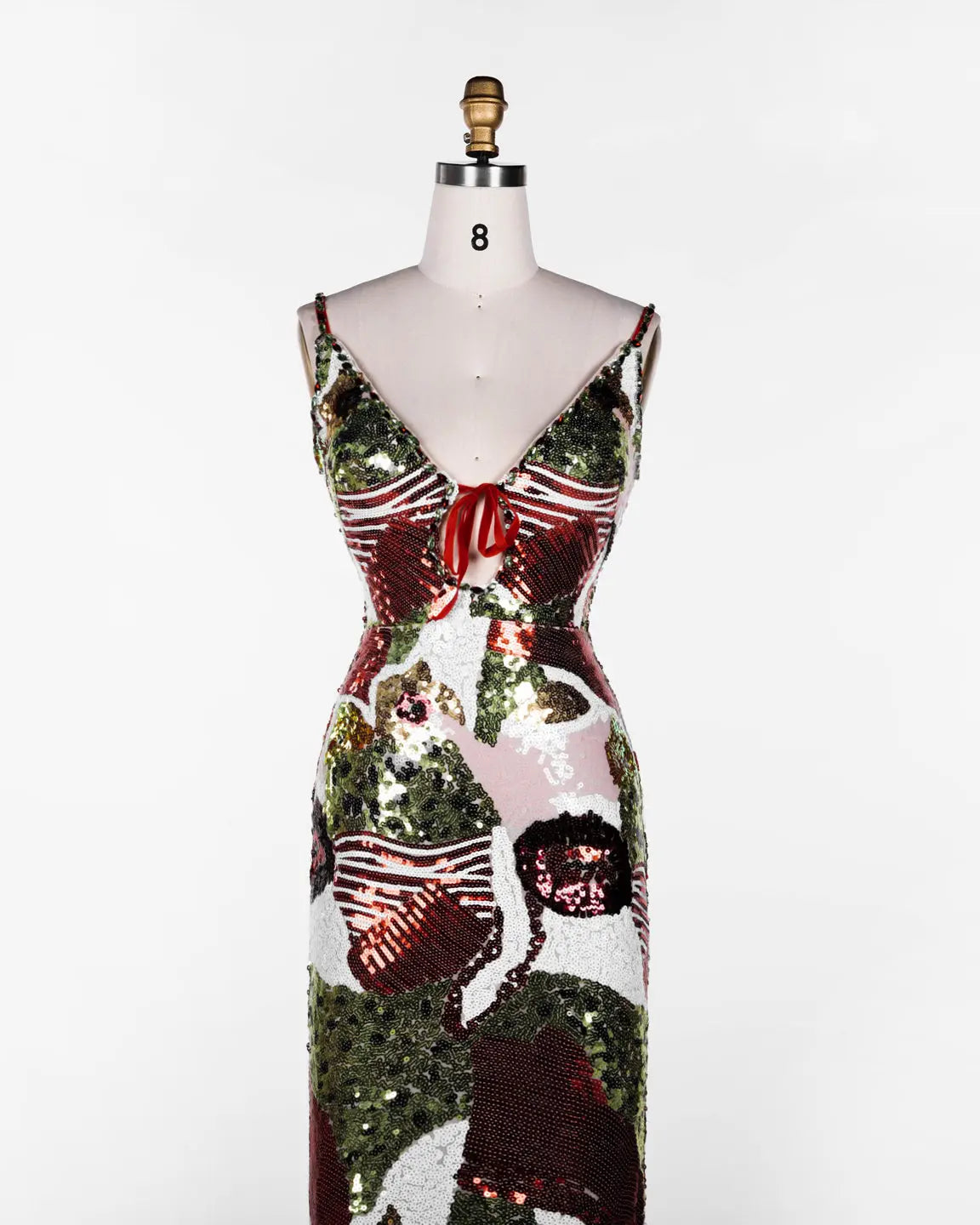 Multicolored Sequin Sleeveless Maxi Dress ST114 Sheer Fairy