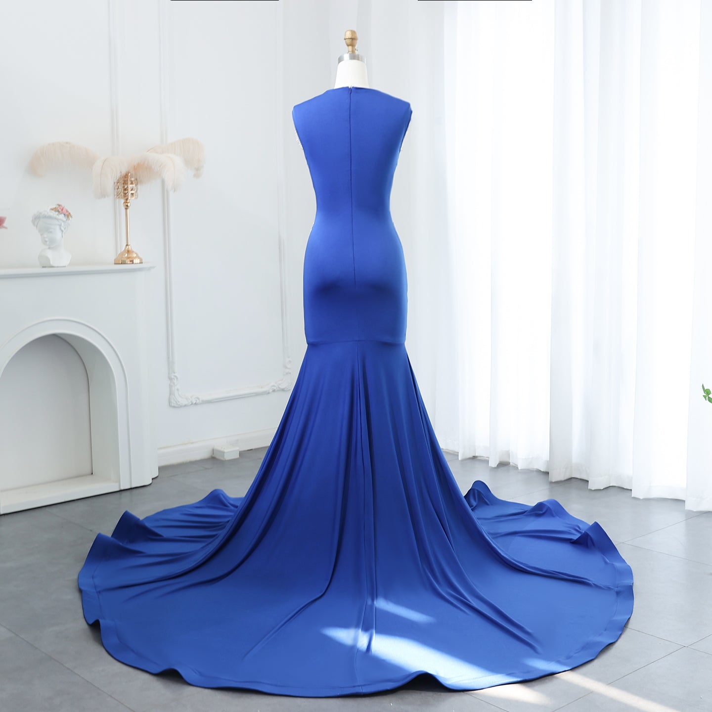 Luxury Crystal Mermaid Prom Dresses 2025 for Black Girls Graduation Party