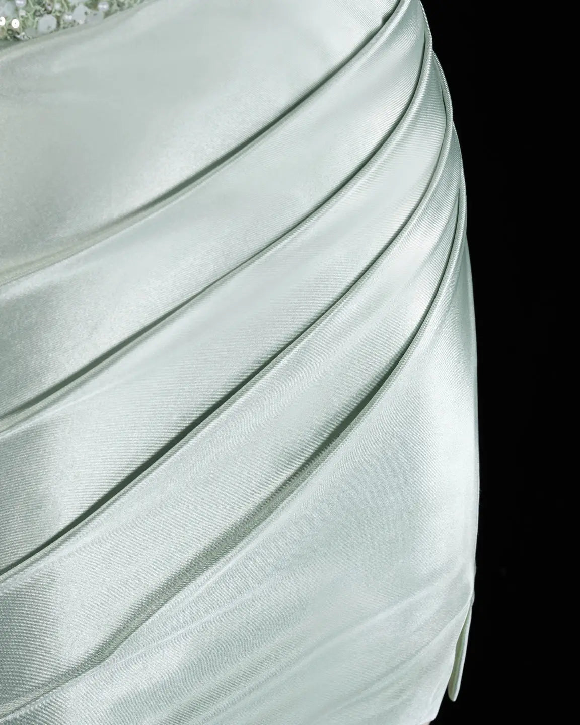 Exquisite Green Strapless Short Homecoming Dress Sheer Fairy