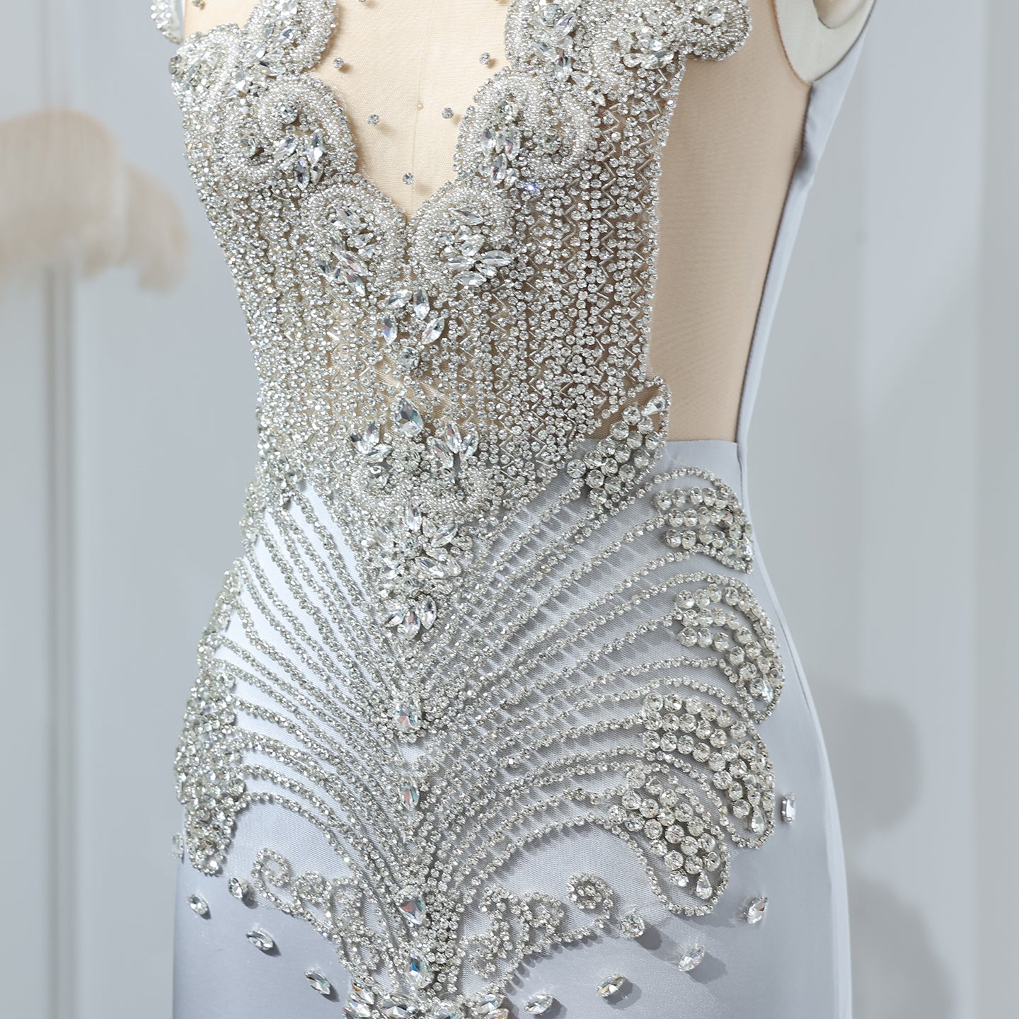 Luxury Crystal Mermaid Prom Dresses 2025 for Black Girls Graduation Party