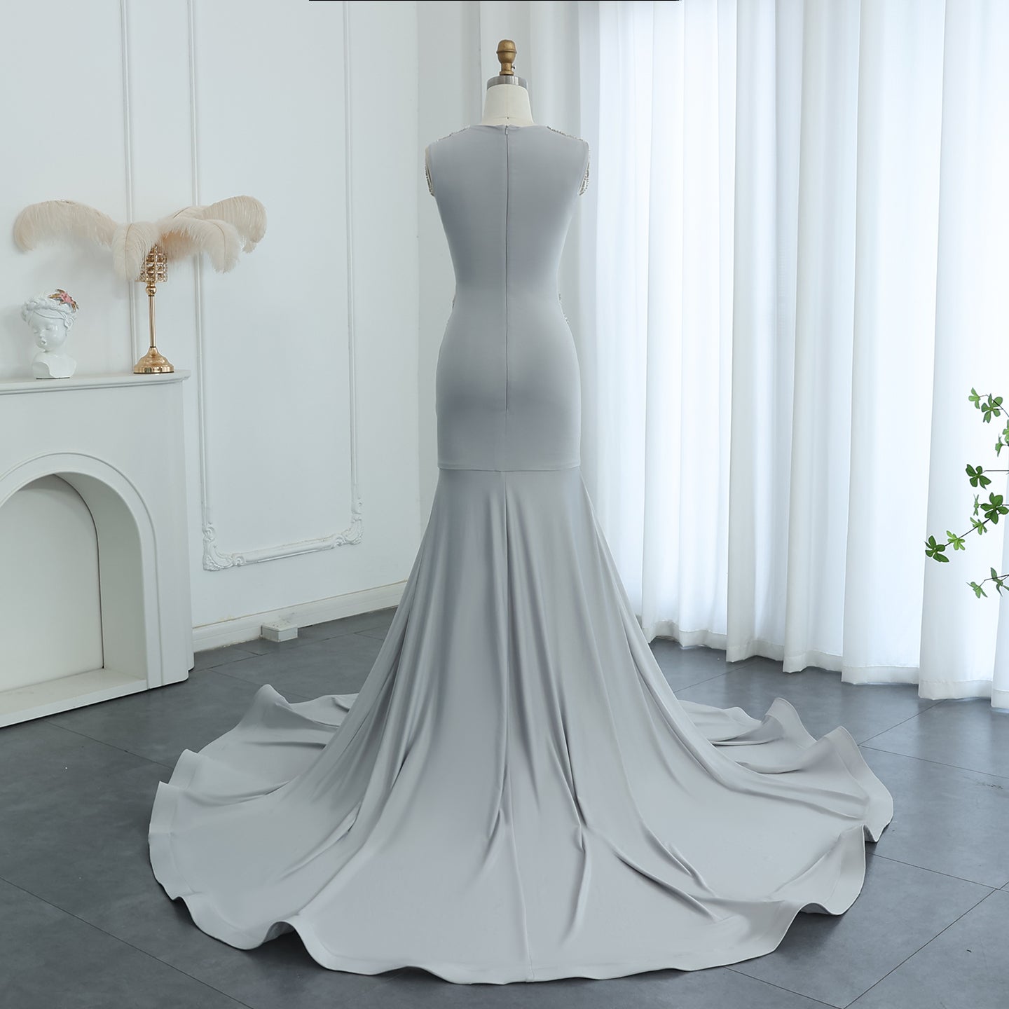 Luxury Crystal Mermaid Prom Dresses 2025 for Black Girls Graduation Party