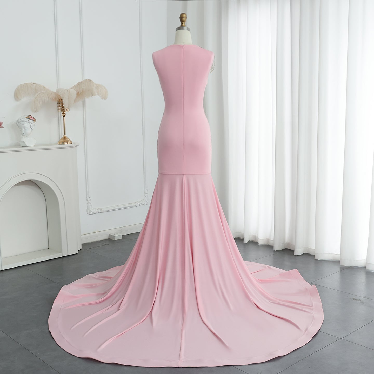 Luxury Crystal Mermaid Prom Dresses 2025 for Black Girls Graduation Party