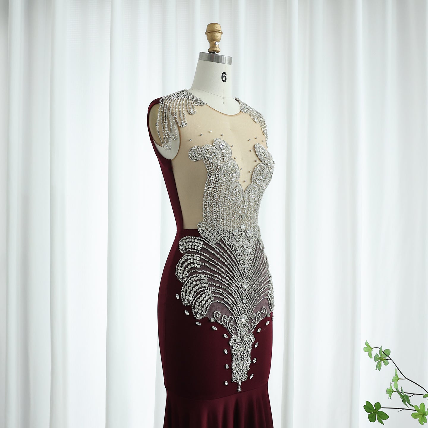 Luxury Crystal Mermaid Prom Dresses 2025 for Black Girls Graduation Party