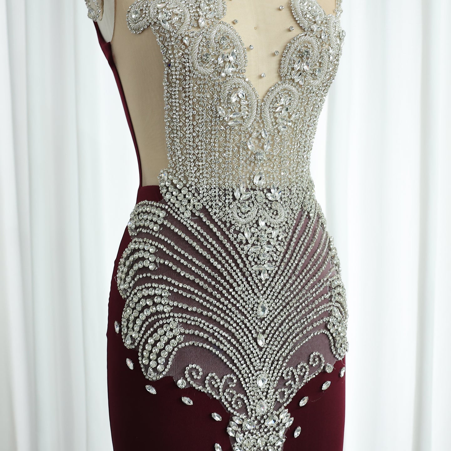 Luxury Crystal Mermaid Prom Dresses 2025 for Black Girls Graduation Party