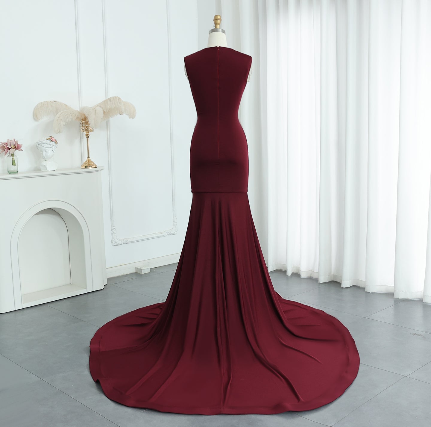 Luxury Crystal Mermaid Prom Dresses 2025 for Black Girls Graduation Party