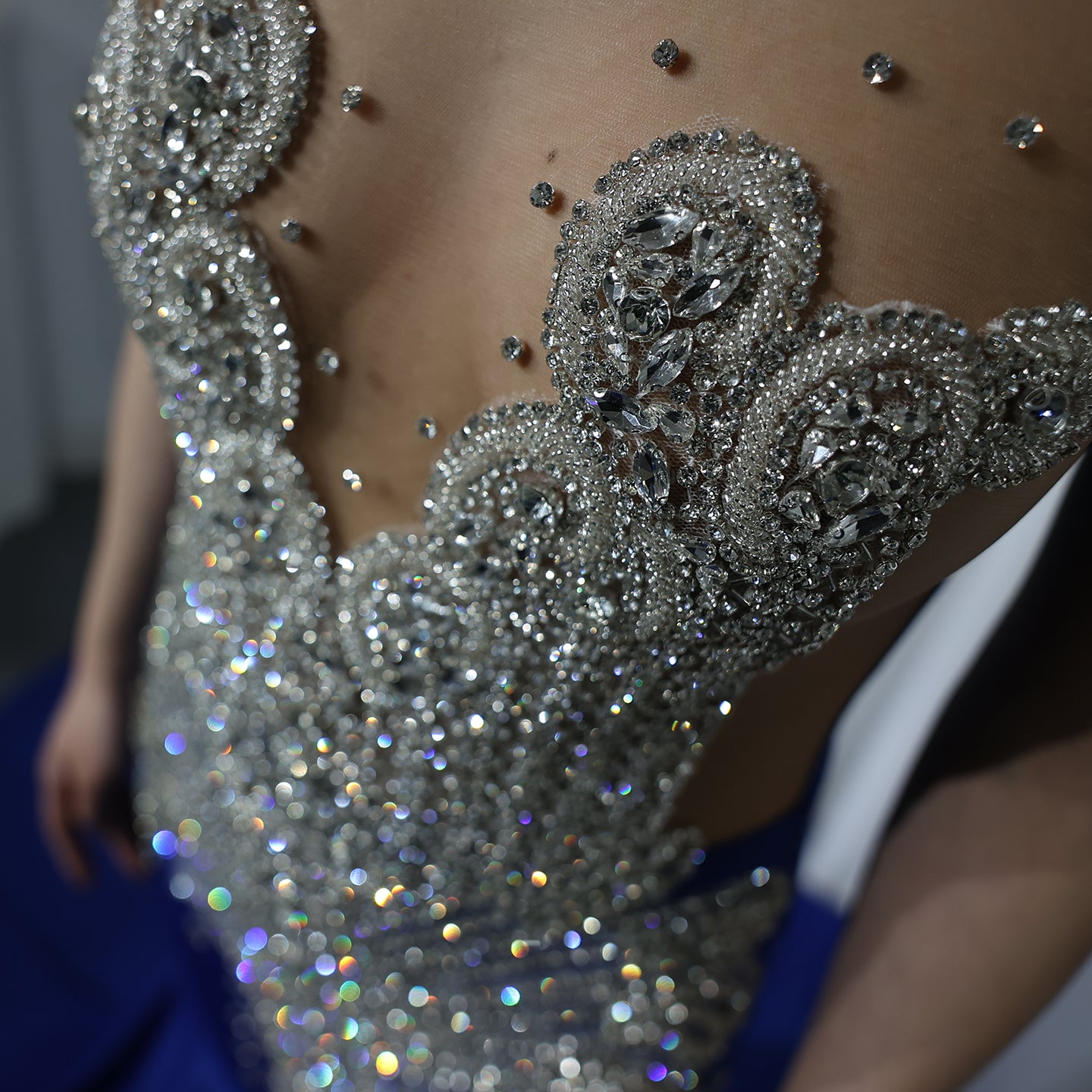 Luxury Crystal Mermaid Prom Dresses 2025 for Black Girls Graduation Party