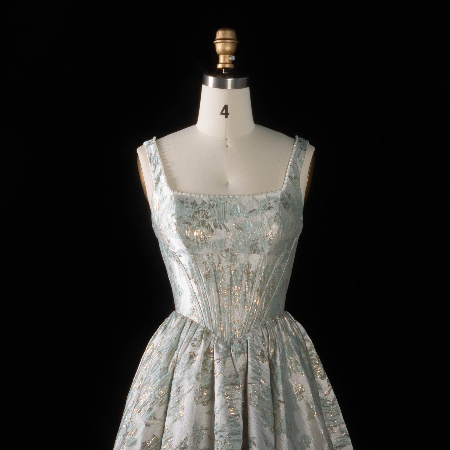 Glamorous Sage Green Corset Prom Dress with Structured Bodice SH182 Sheer Fairy