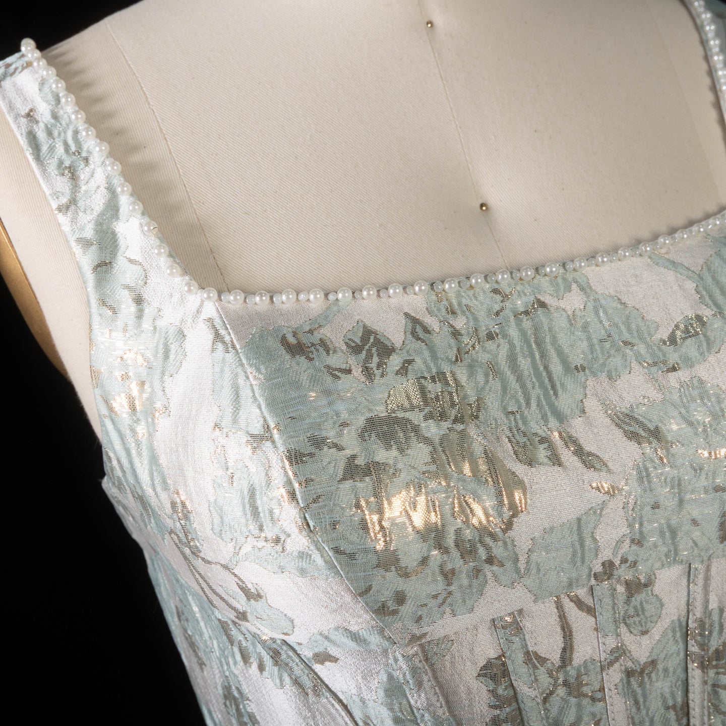 Glamorous Sage Green Corset Prom Dress with Structured Bodice SH182 Sheer Fairy