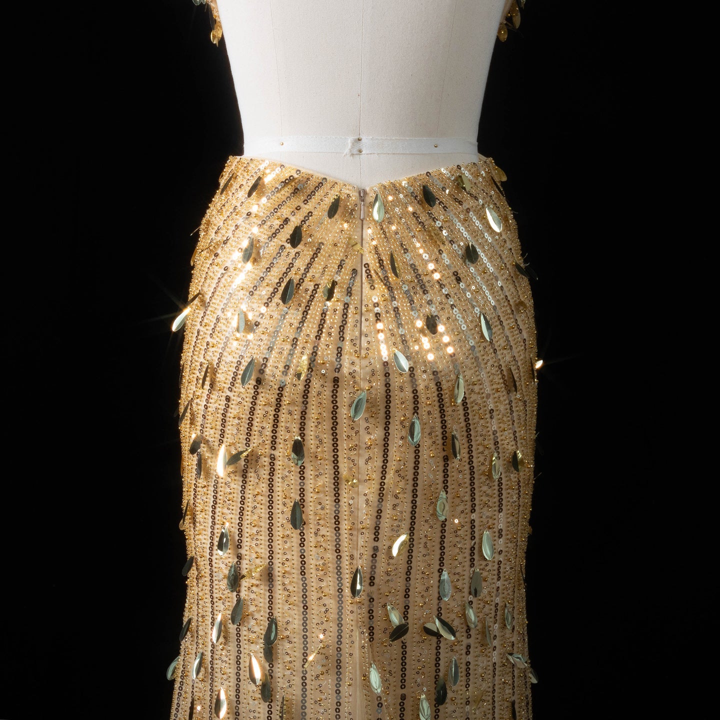 All-Sequined Deep V-Neck Mermaid Prom Dress with Split Side SH351 Sheer Fairy