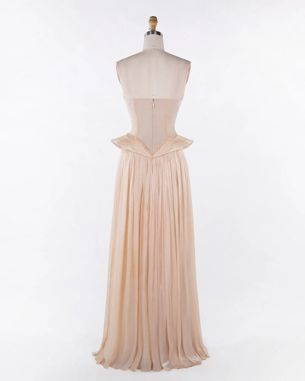 Champagne Tulle Corset Sweetheart Evening Dress Sheer Fairy