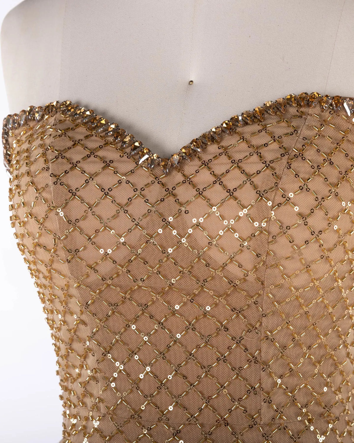 Champagne Strapless Feather Mini Party Dress Sheer Fairy