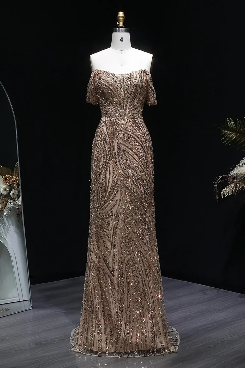 Champagne Prom Dresses | Elegant & Glamorous Gown Collection SHEER FAIRY Champagne Prom Dresses | Elegant & Glamorous Gown Collection SHEER FAIRY