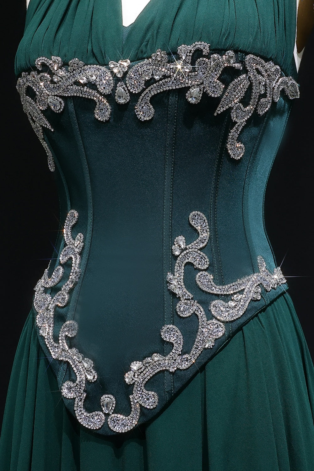 Blush Sequin Strapless Sheath Rose Pink Prom Dress SH137 Sheer Fairy