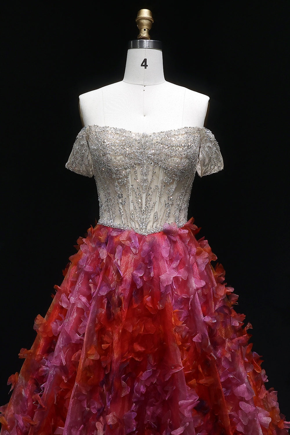 Fancy Sage Green V-Neck Tulle A-Line Prom Dress SH147 Sheer Fairy