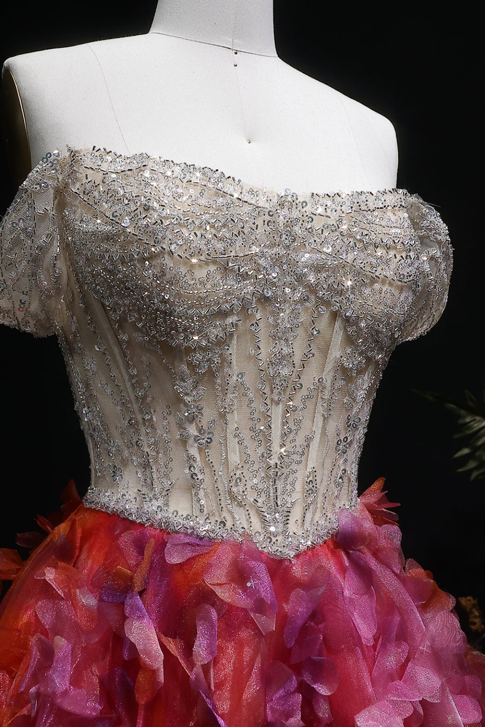 Fancy Sage Green V-Neck Tulle A-Line Prom Dress SH147 Sheer Fairy