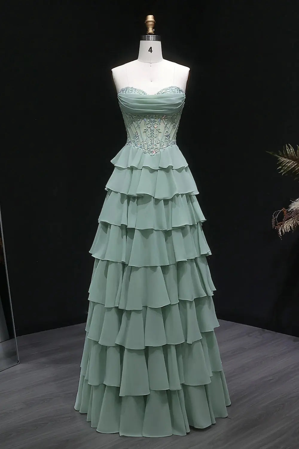 Sage Green Dresses | Elegant & Stylish Evening and Party Gowns SHEER FAIRY Sage Green Dresses | Elegant & Stylish Evening and Party Gowns SHEER FAIRY