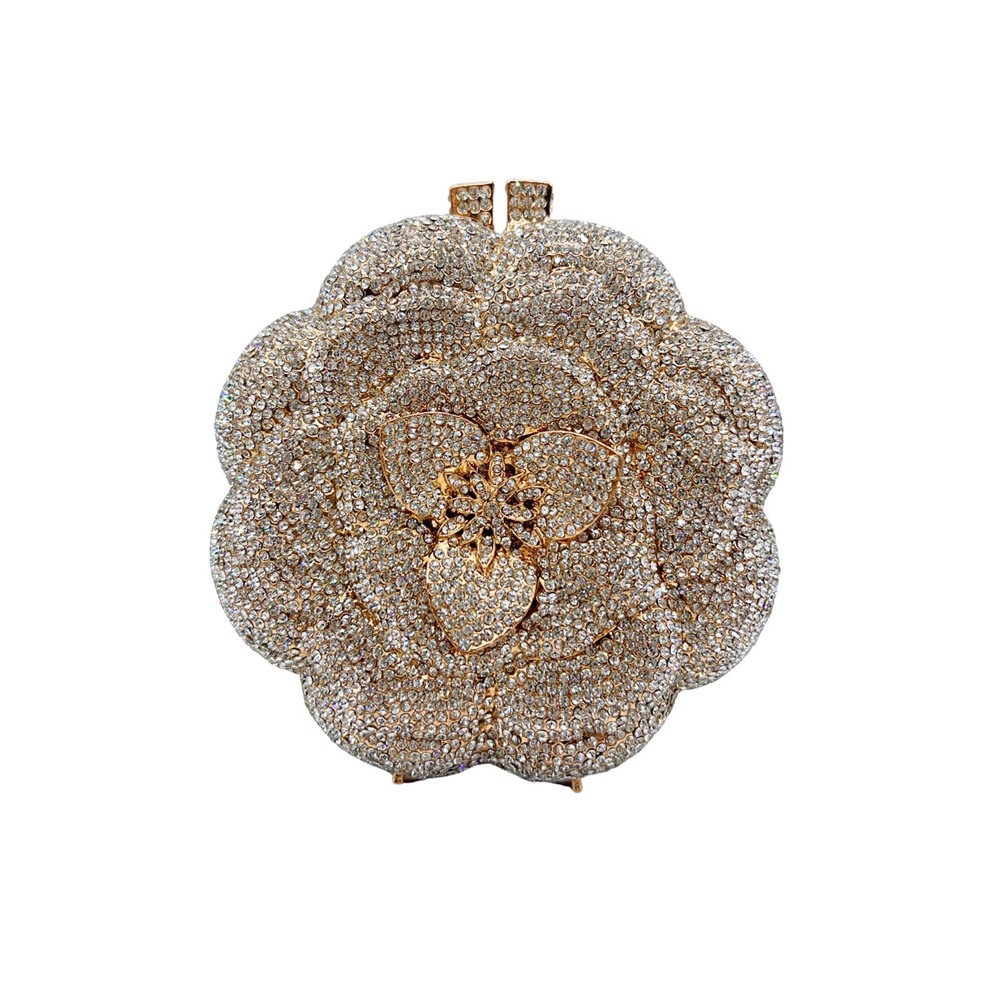 Diamond 3D Flower Clutch Evening Bag HB006