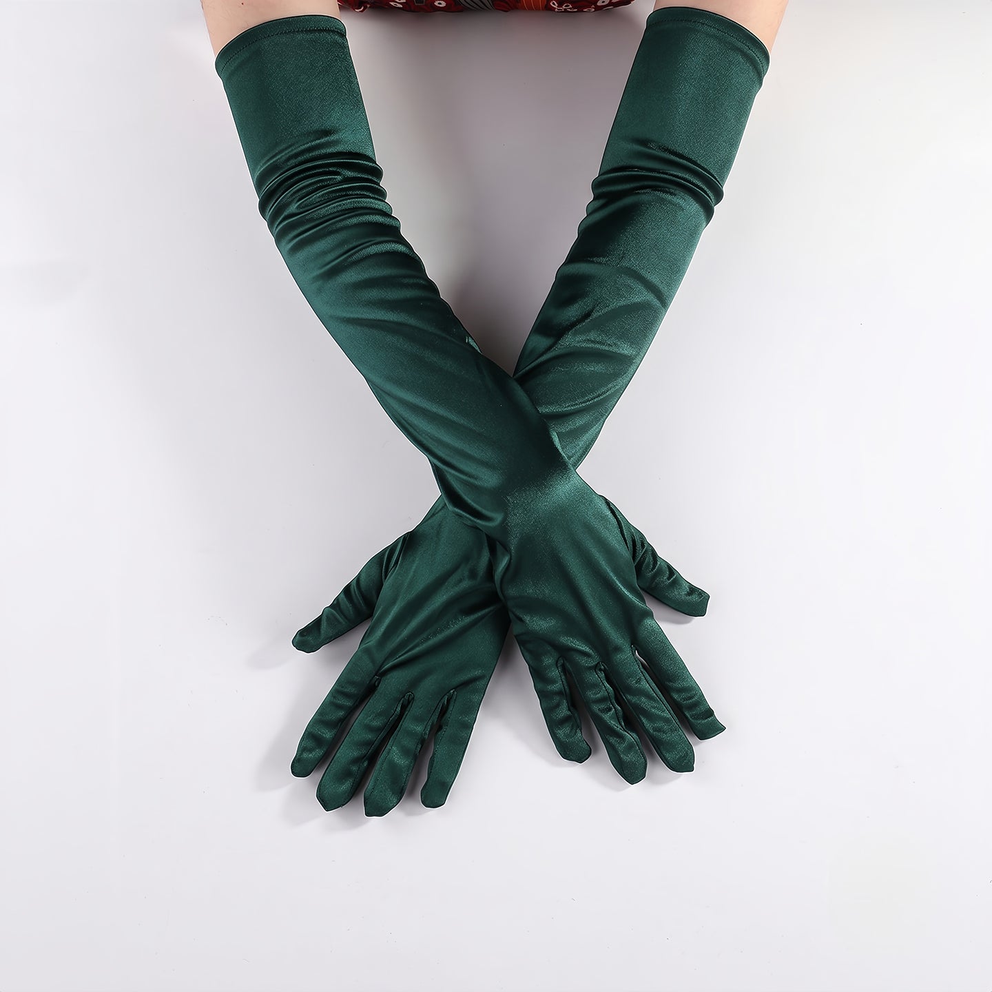 Long Satin  Gloves   Wedding Bridal Prom Evening Gown Accessories GL003 SHEER FAIRY