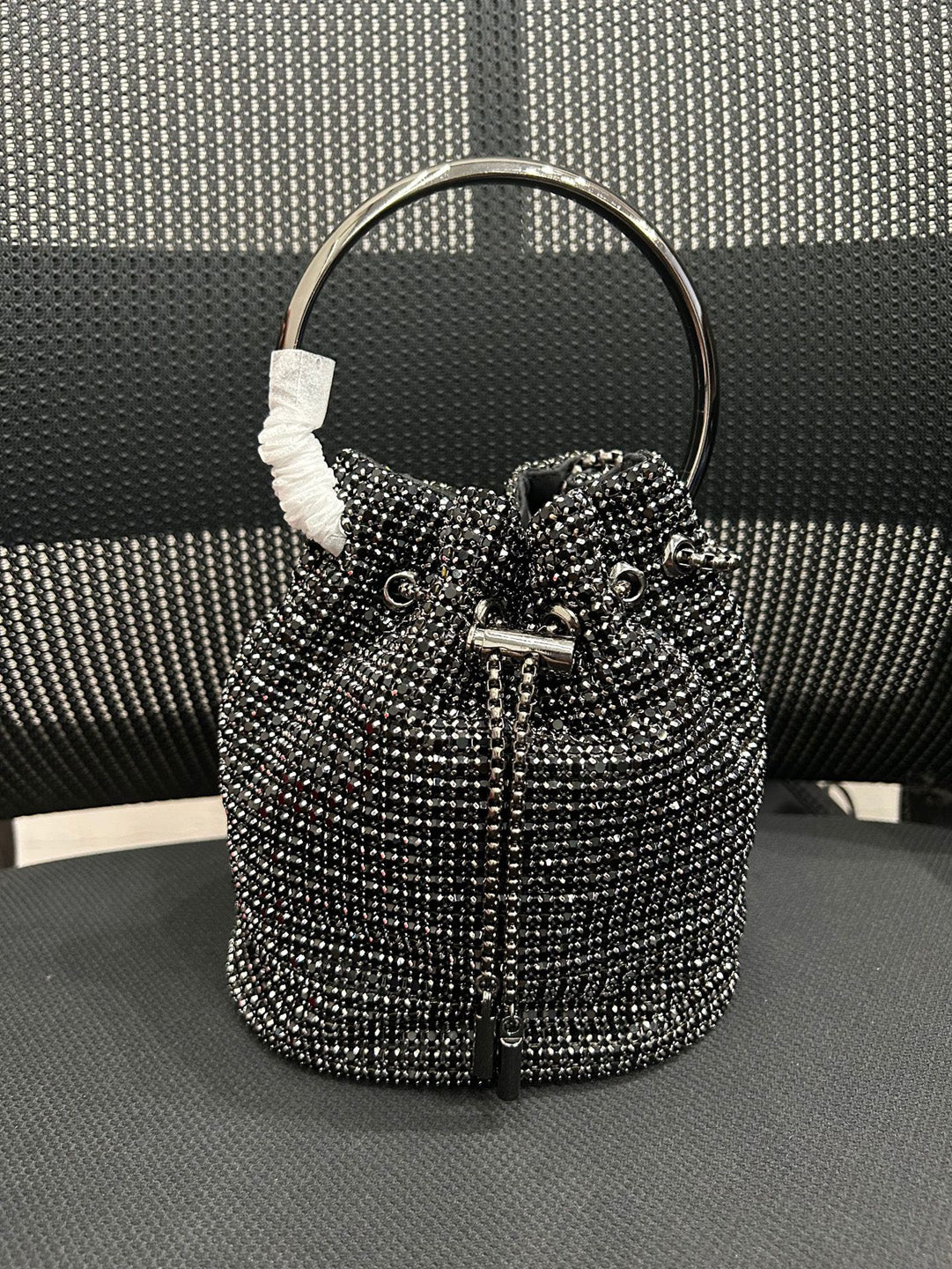 Fashion Diamond Shoulder Crossbody Bucket Bag HB005