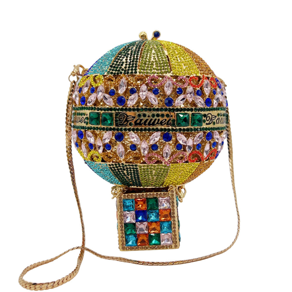 Crystal Camera Evening Clutch & Party Purse HB030 Sheer Fairy