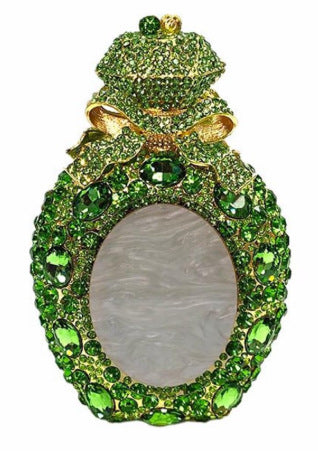 Luxury Perfume Bottle Rhinestone Evening Clutch Bag HB031 Sheer Fairy