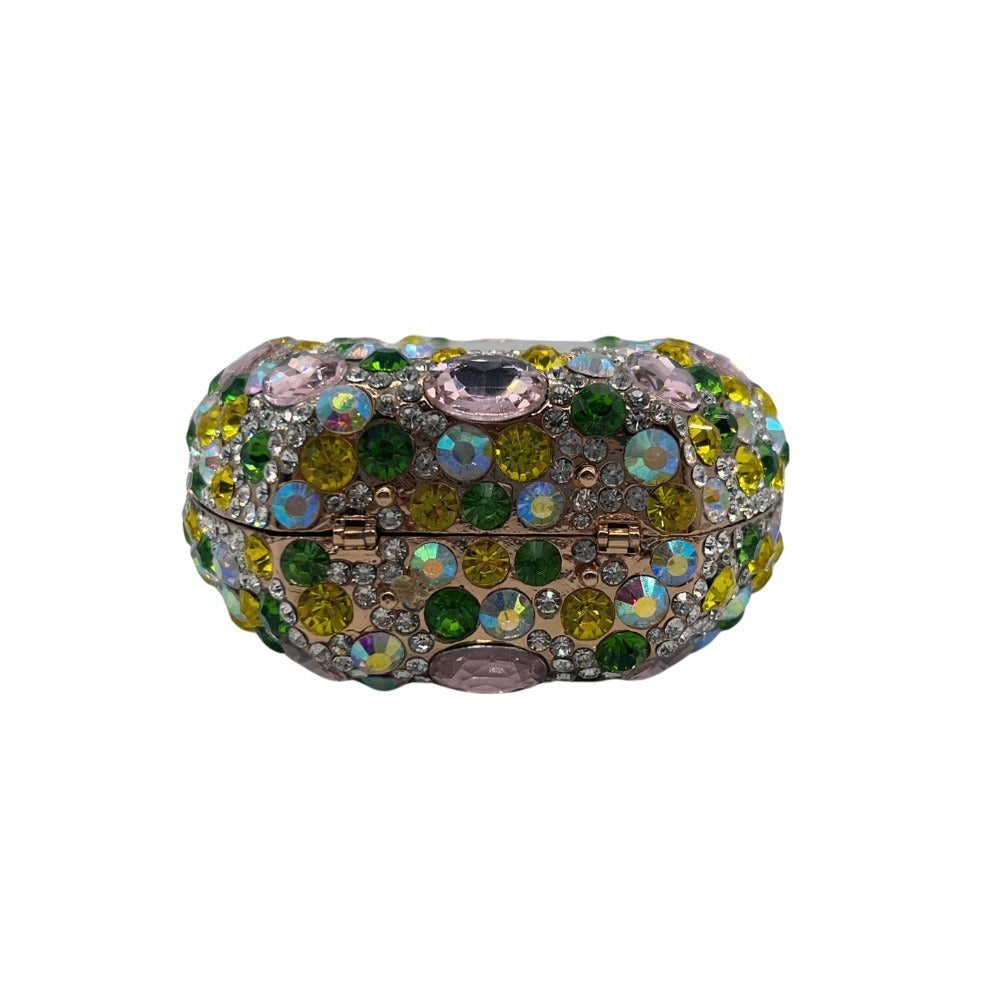 Luxury Perfume Bottle Rhinestone Evening Clutch Bag HB031 Sheer Fairy