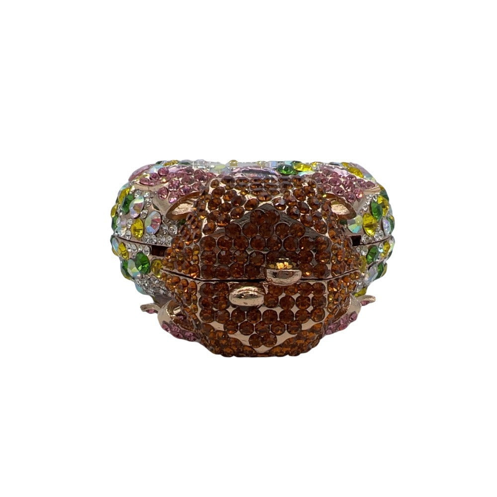 Luxury Perfume Bottle Rhinestone Evening Clutch Bag HB031 Sheer Fairy