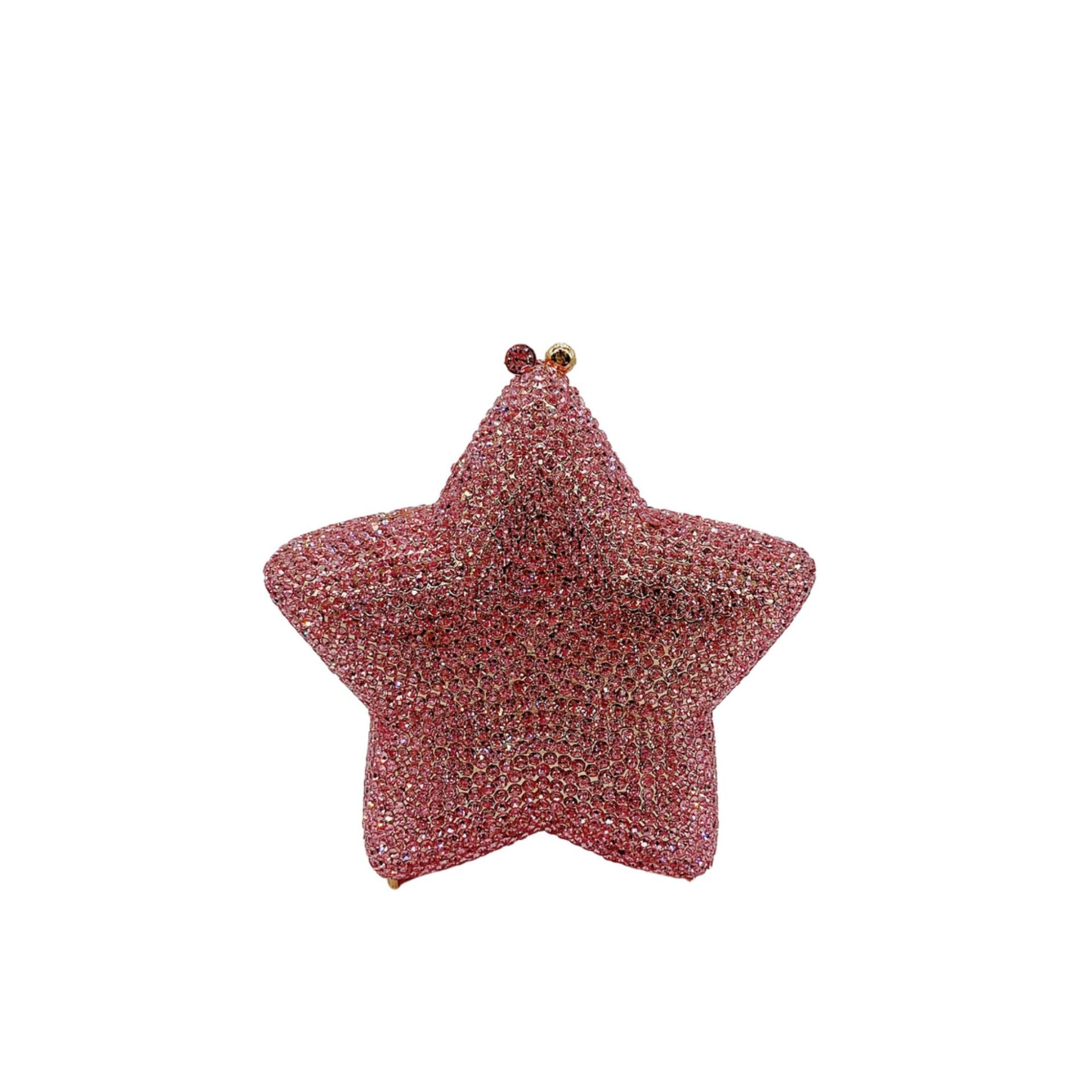 Sparkling Star Shaped Rhinestone Evening Clutch Bag HB033 Sheer Fairy