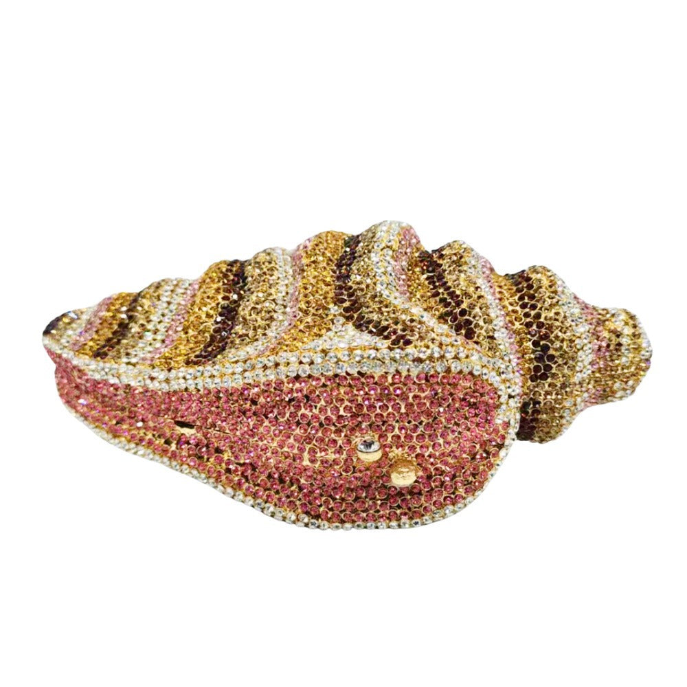 Sparkling Star Shaped Rhinestone Evening Clutch Bag HB034 Sheer Fairy