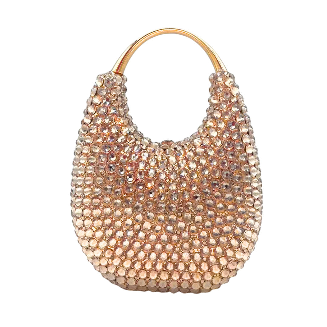 Luxury Conch Shell Rhinestone Evening Clutch Bag HB035 Sheer Fairy