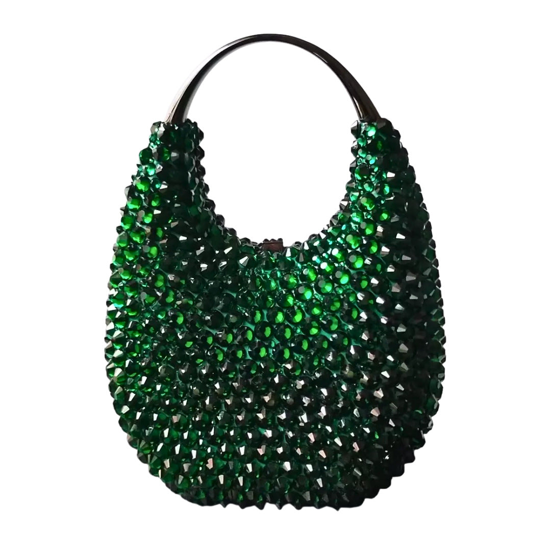 Luxury Conch Shell Rhinestone Evening Clutch Bag HB035 Sheer Fairy