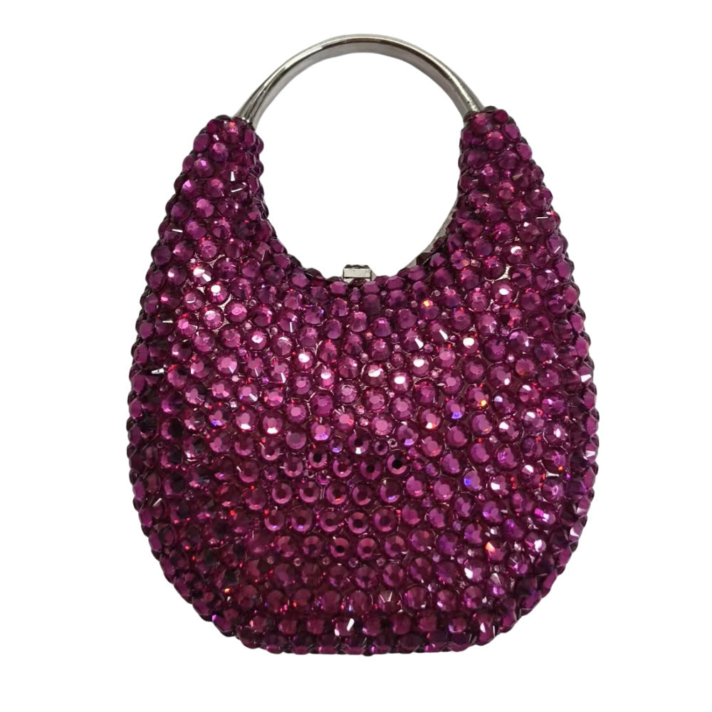 Luxury Conch Shell Rhinestone Evening Clutch Bag HB035 Sheer Fairy