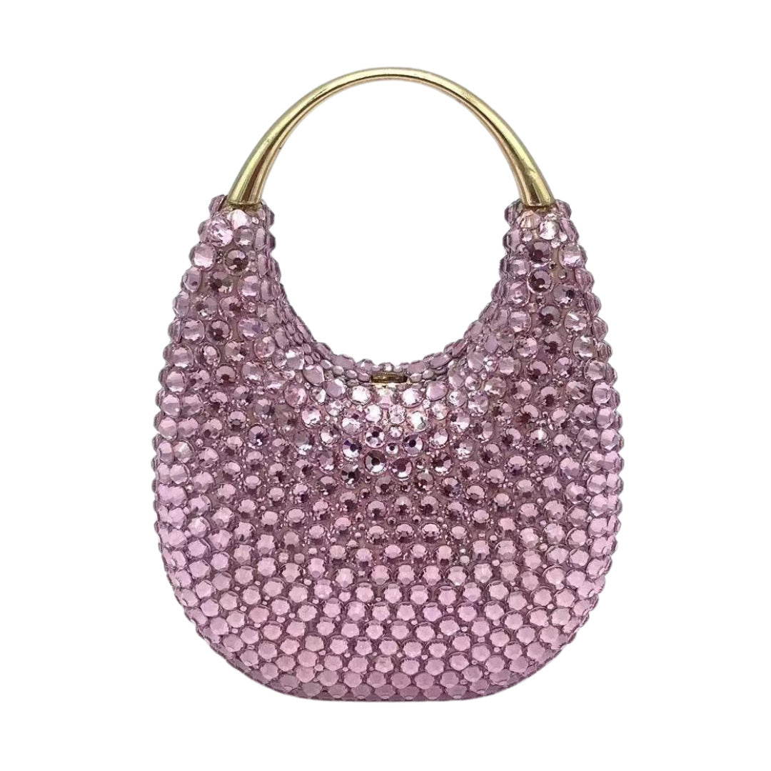 Luxury Conch Shell Rhinestone Evening Clutch Bag HB035 Sheer Fairy