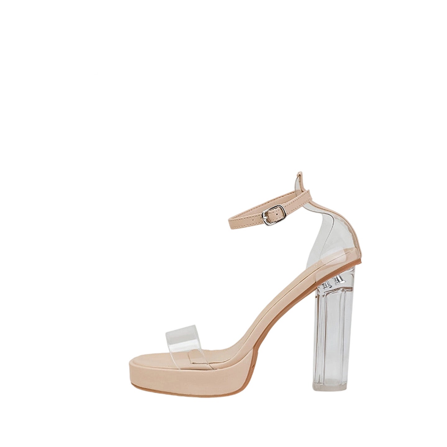 One-strap Transparent High Heel HH011