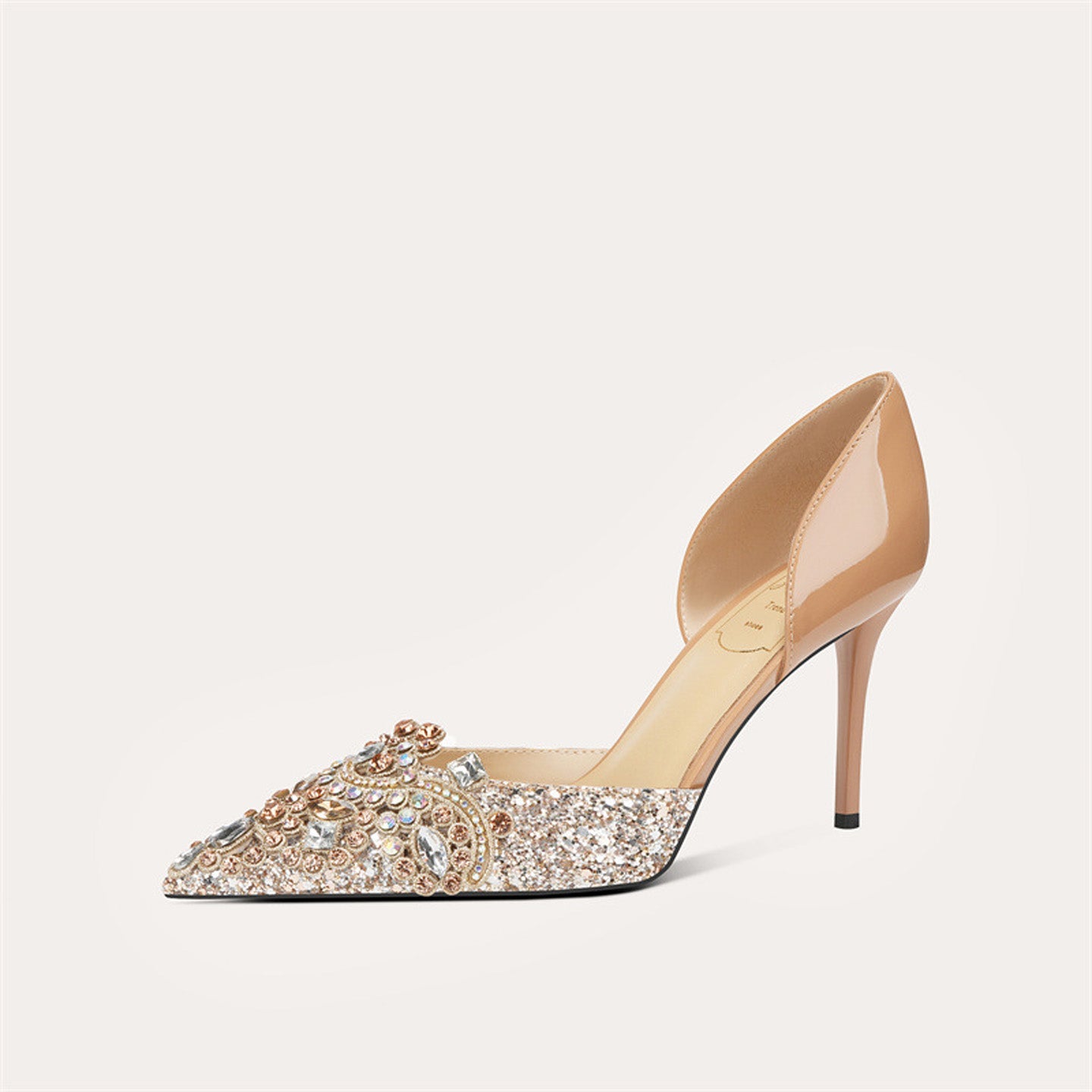 French Sheepskin High Heel HH014