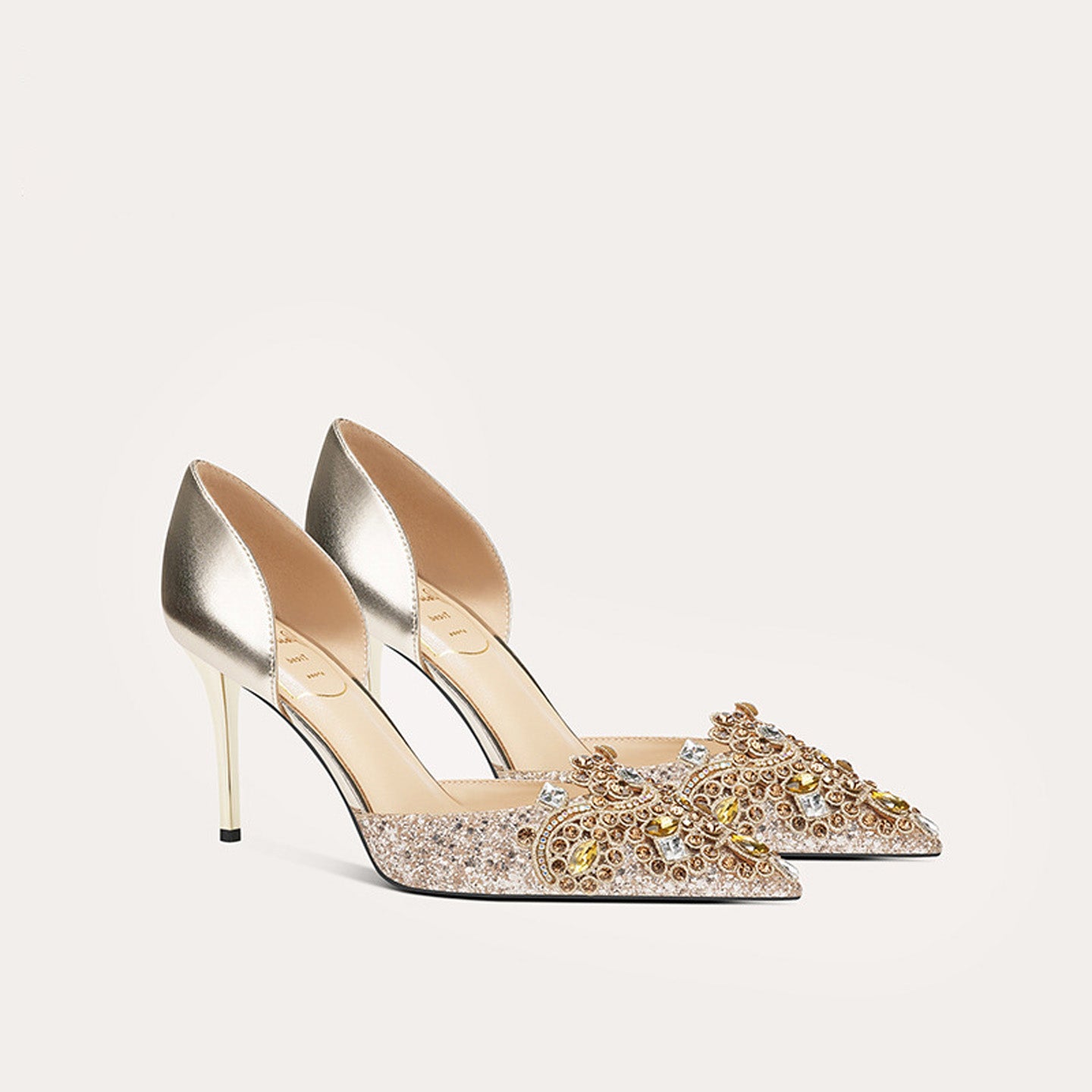 French Sheepskin High Heel HH014