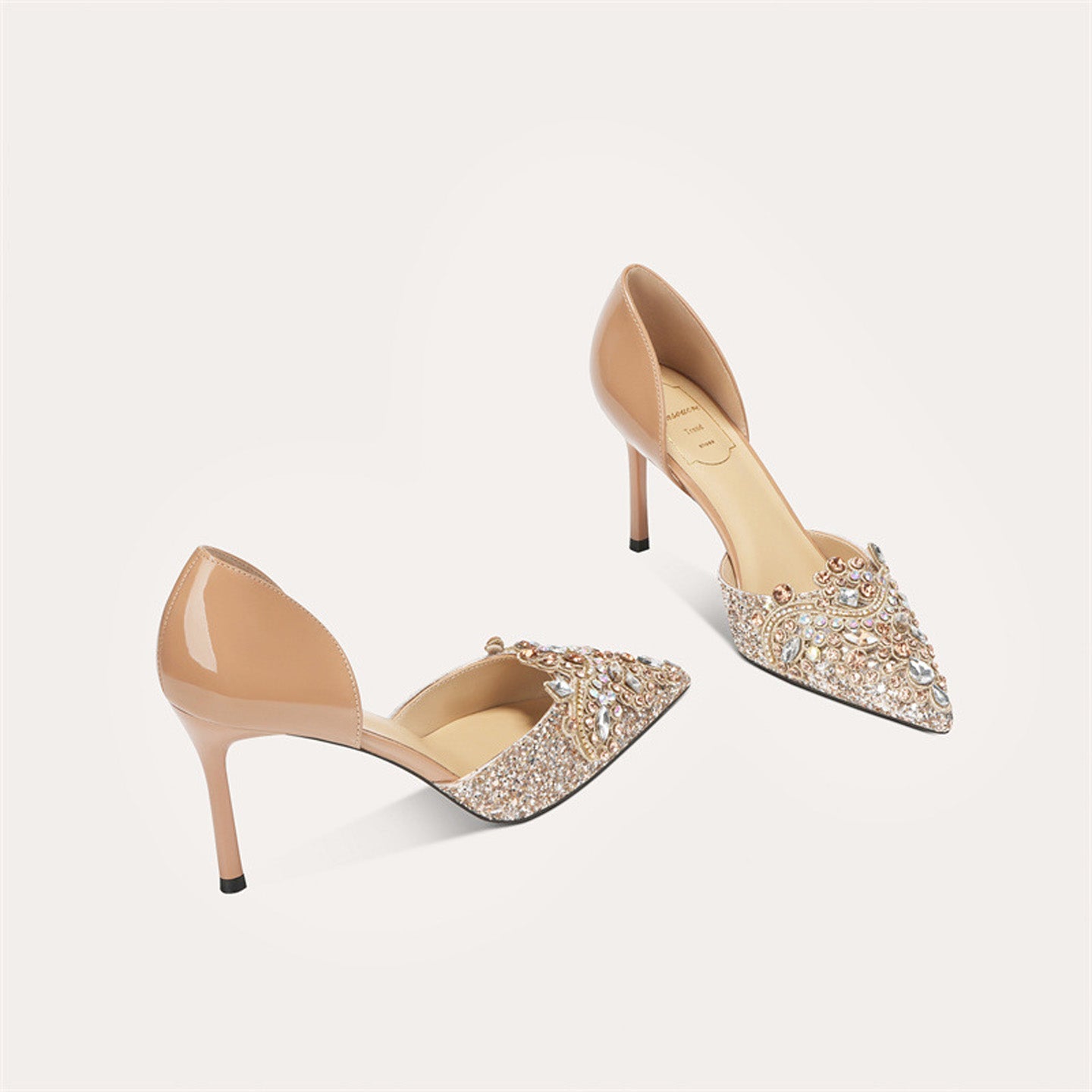 French Sheepskin High Heel HH014