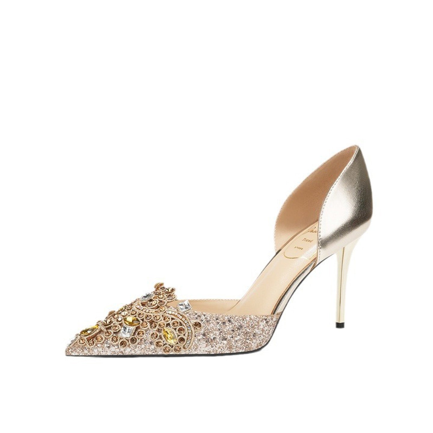 French Sheepskin High Heel HH014