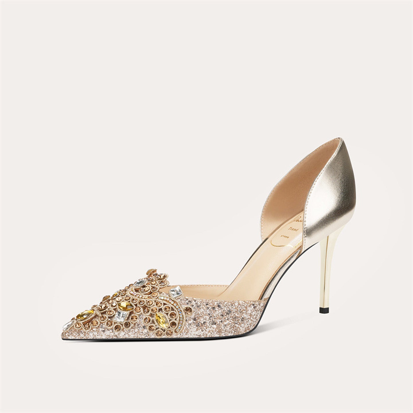 French Sheepskin High Heel HH014