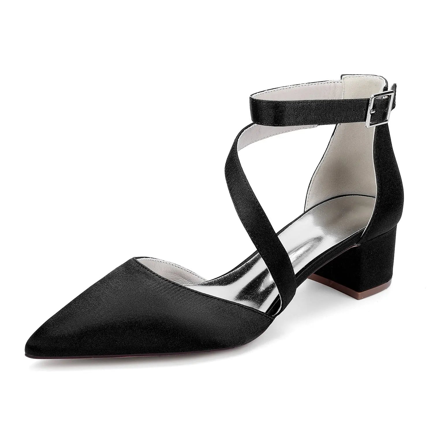 Pointed Toe Bridal Heels Shoes for Wedding & Prom HH30 Sheer Fairy