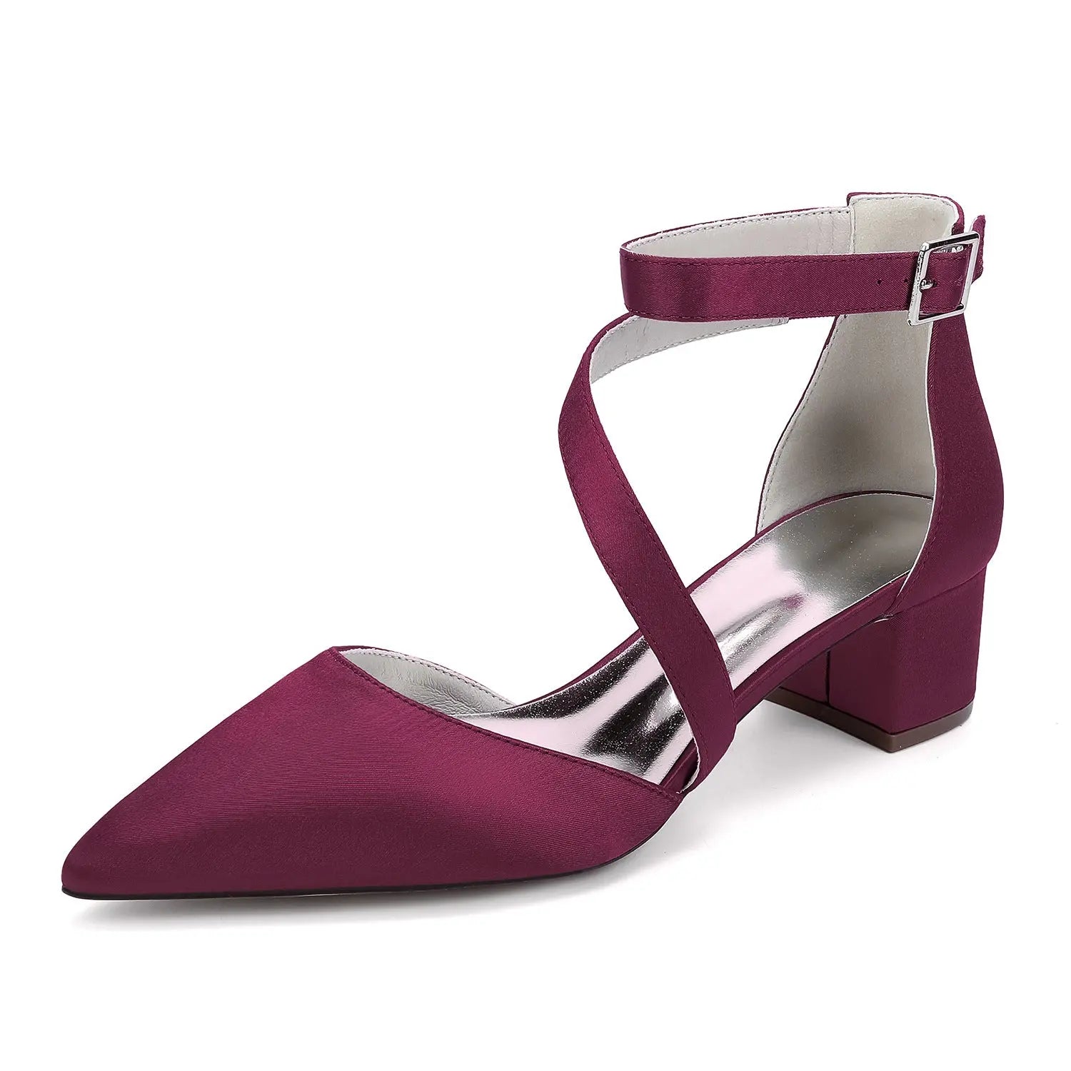 Pointed Toe Bridal Heels Shoes for Wedding & Prom HH30 Sheer Fairy