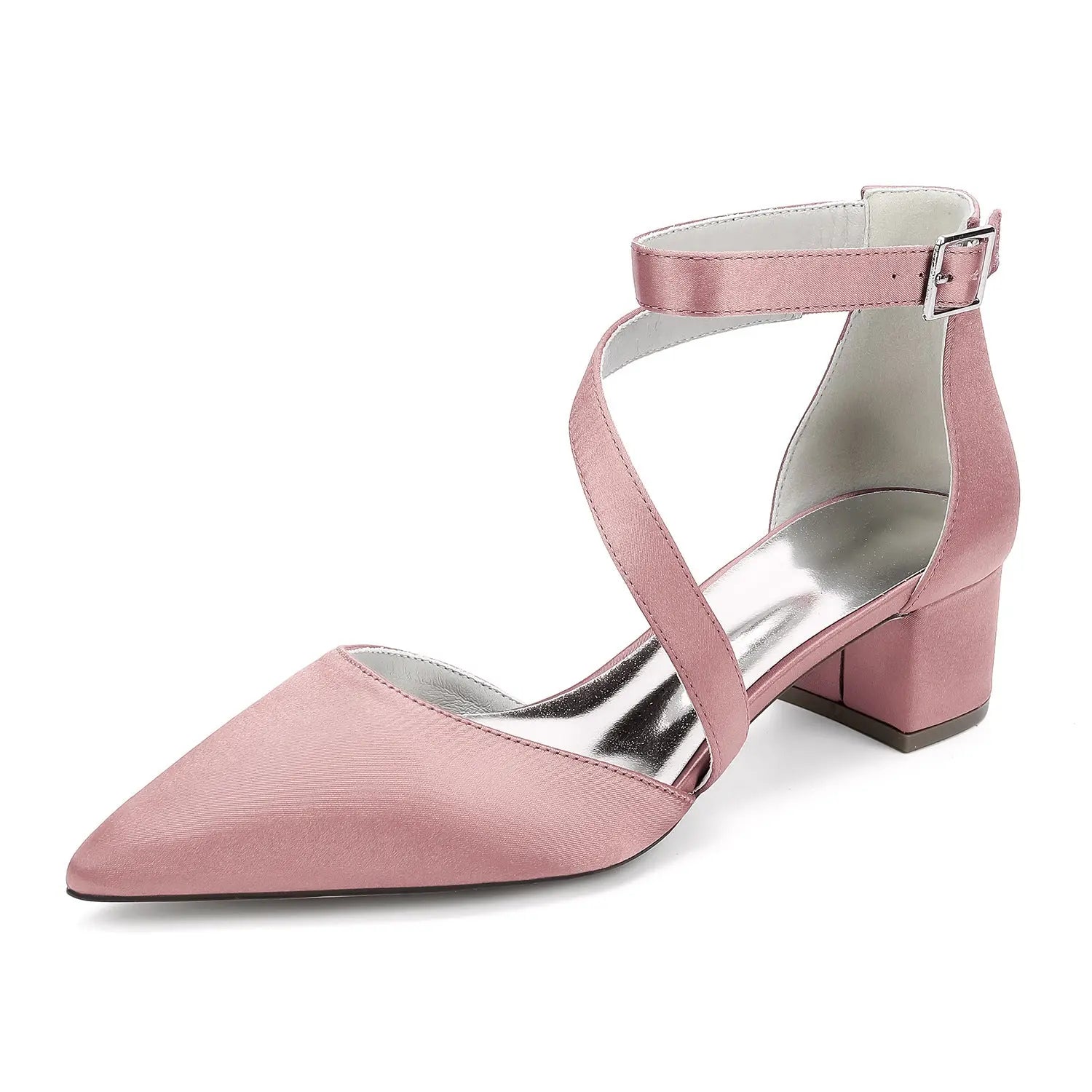 Pointed Toe Bridal Heels Shoes for Wedding & Prom HH30 Sheer Fairy