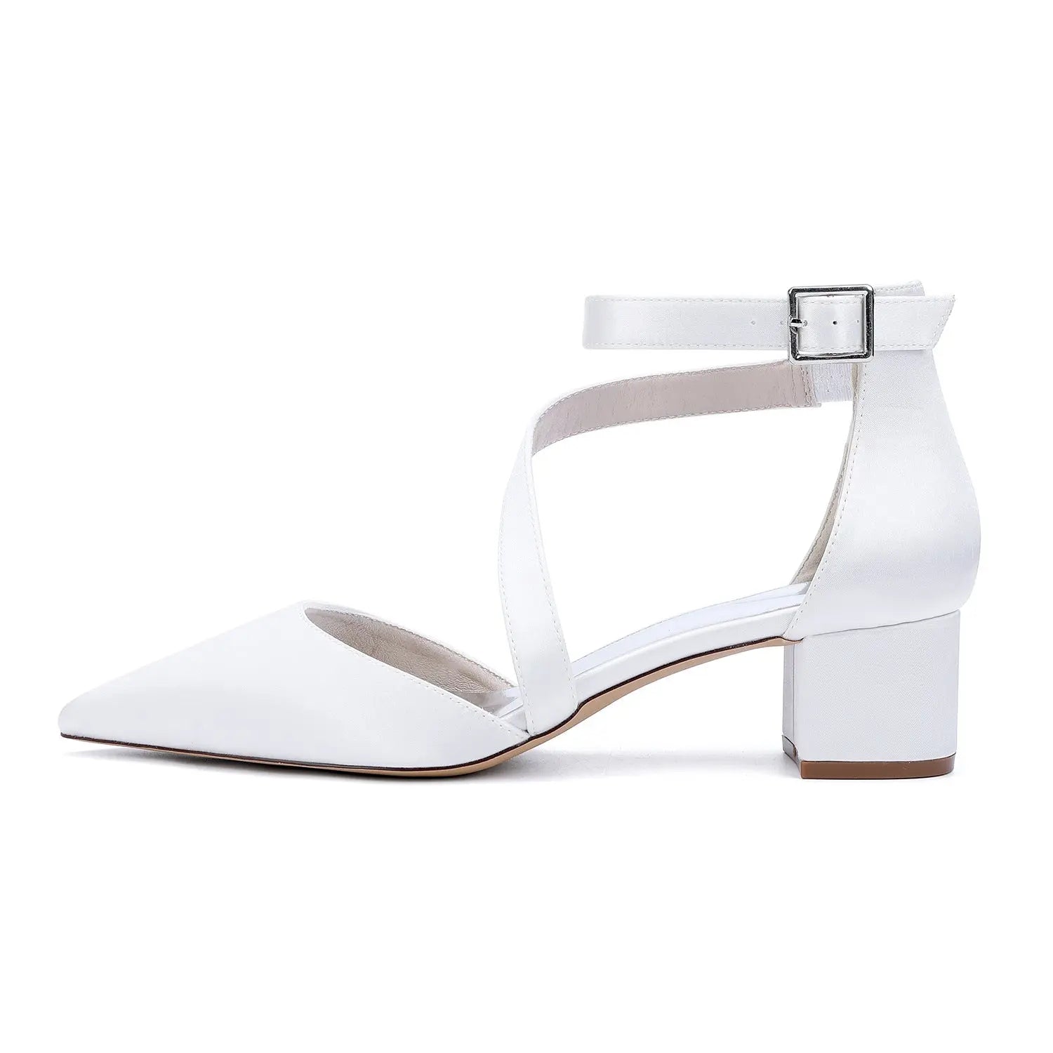 Pointed Toe Bridal Heels Shoes for Wedding & Prom HH30 Sheer Fairy