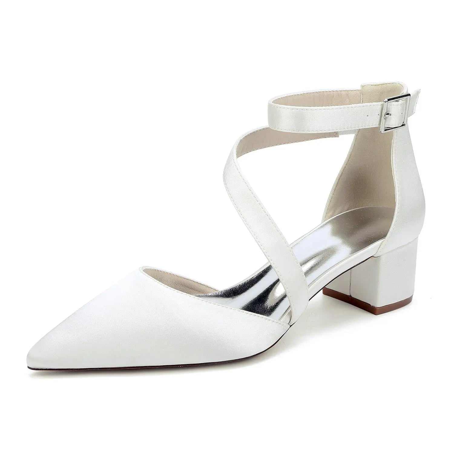 Pointed Toe Bridal Heels Shoes for Wedding & Prom HH30 Sheer Fairy