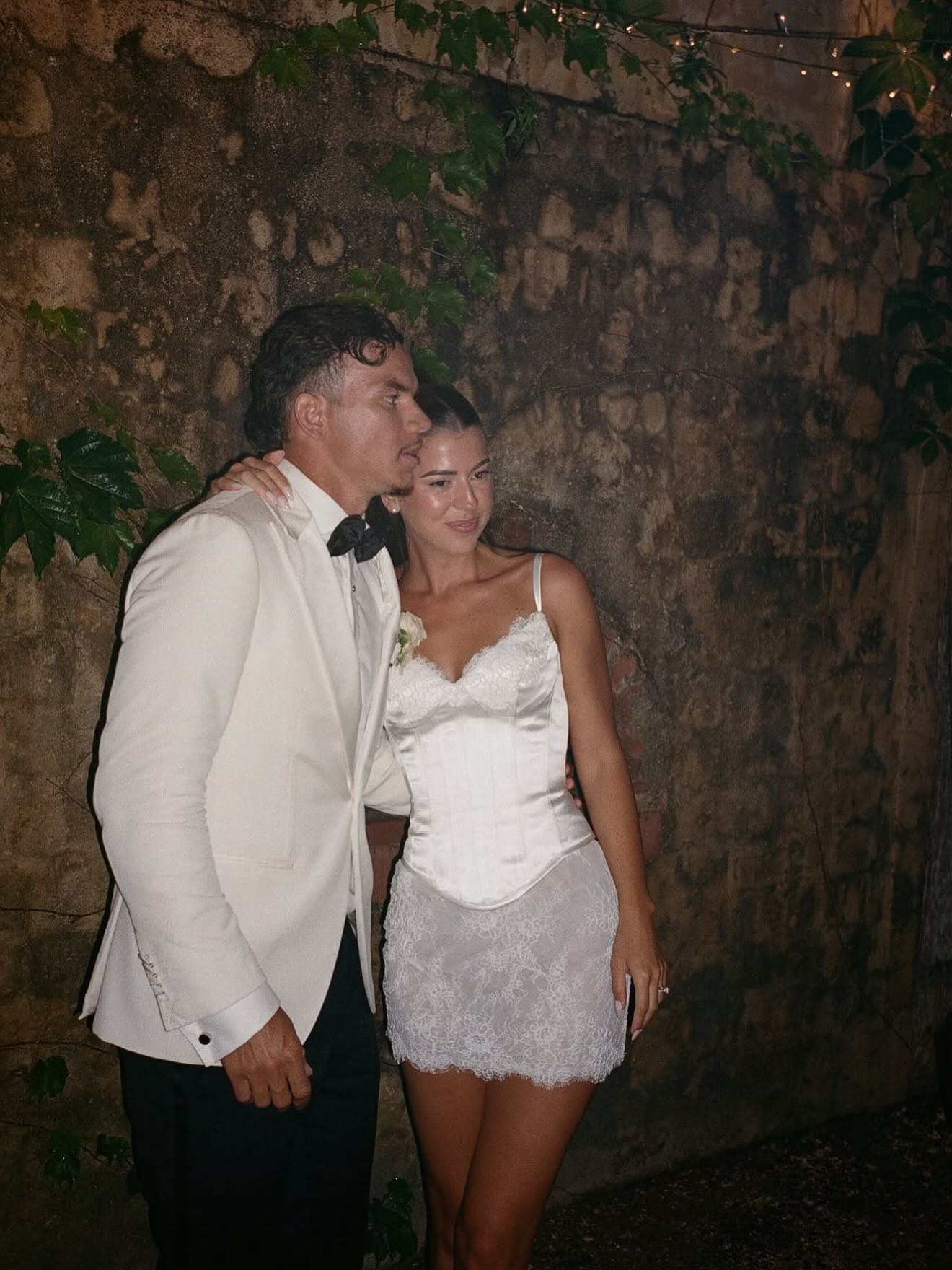 Romantic White Thin Strap Fringe Lace Hem Mini Bridal Wedding Dress SW733 Sheer Fairy