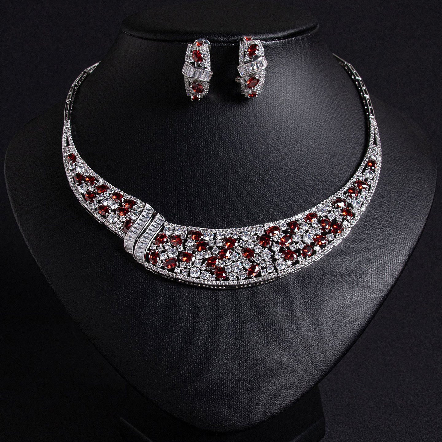 Bohemian Multi-Color Crystal Jewelry Set JW021