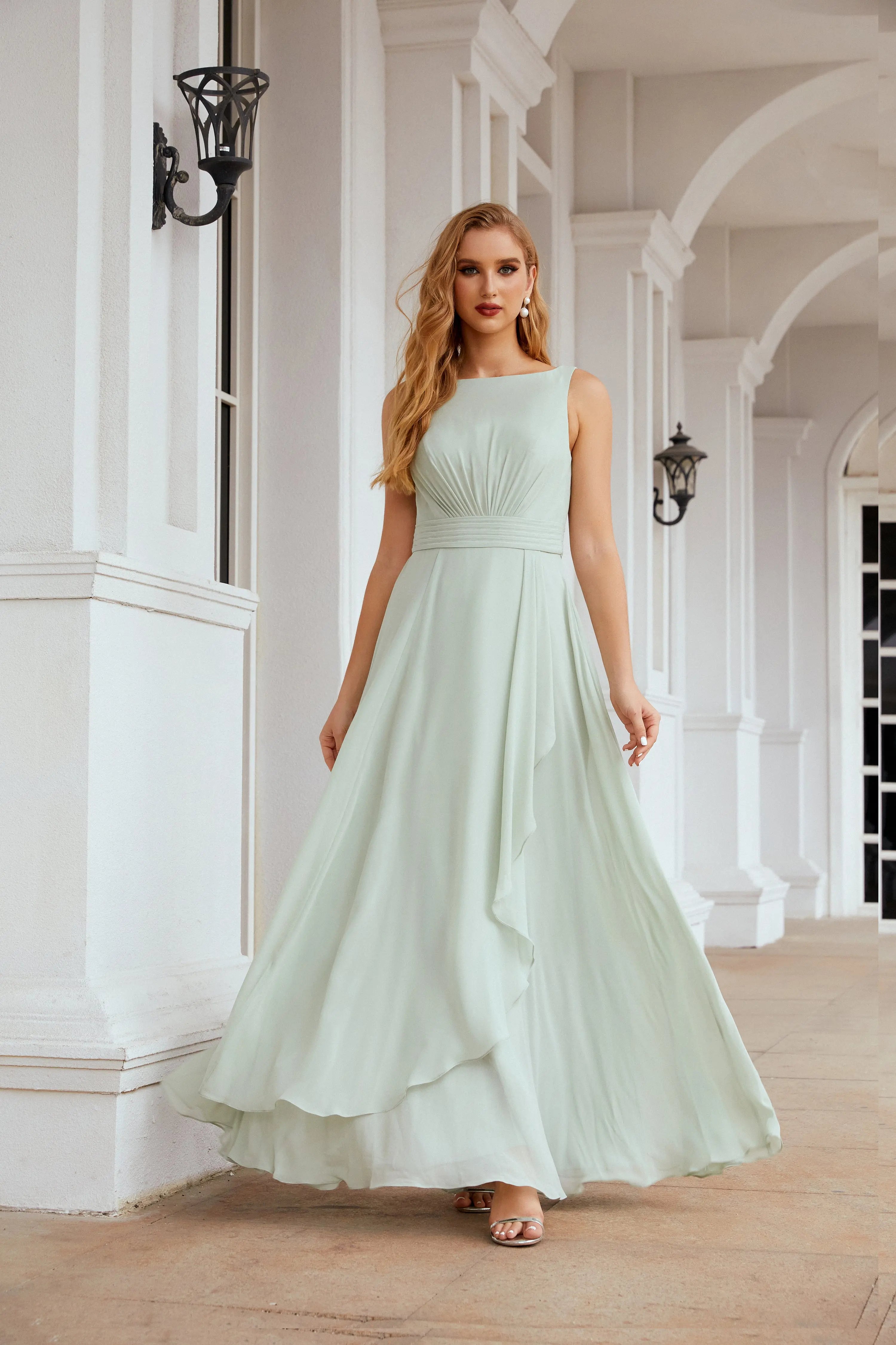 Chiffon Bridesmaid Dresses | Elegant & Flowing Styles SHEER FAIRY Chiffon Bridesmaid Dresses | Elegant & Flowing Styles SHEER FAIRY